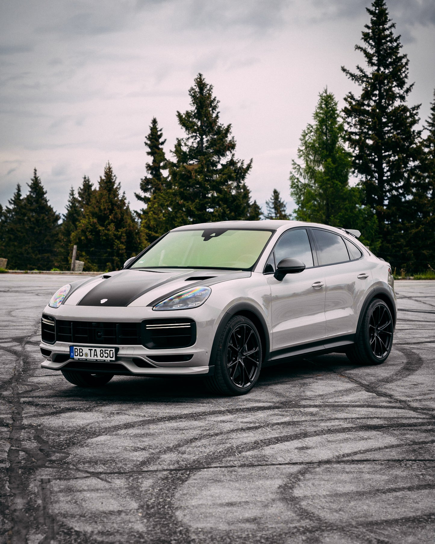 TECHART Carbon Aero Hood for 9YA/B (E3.1)Cayenne until MY23