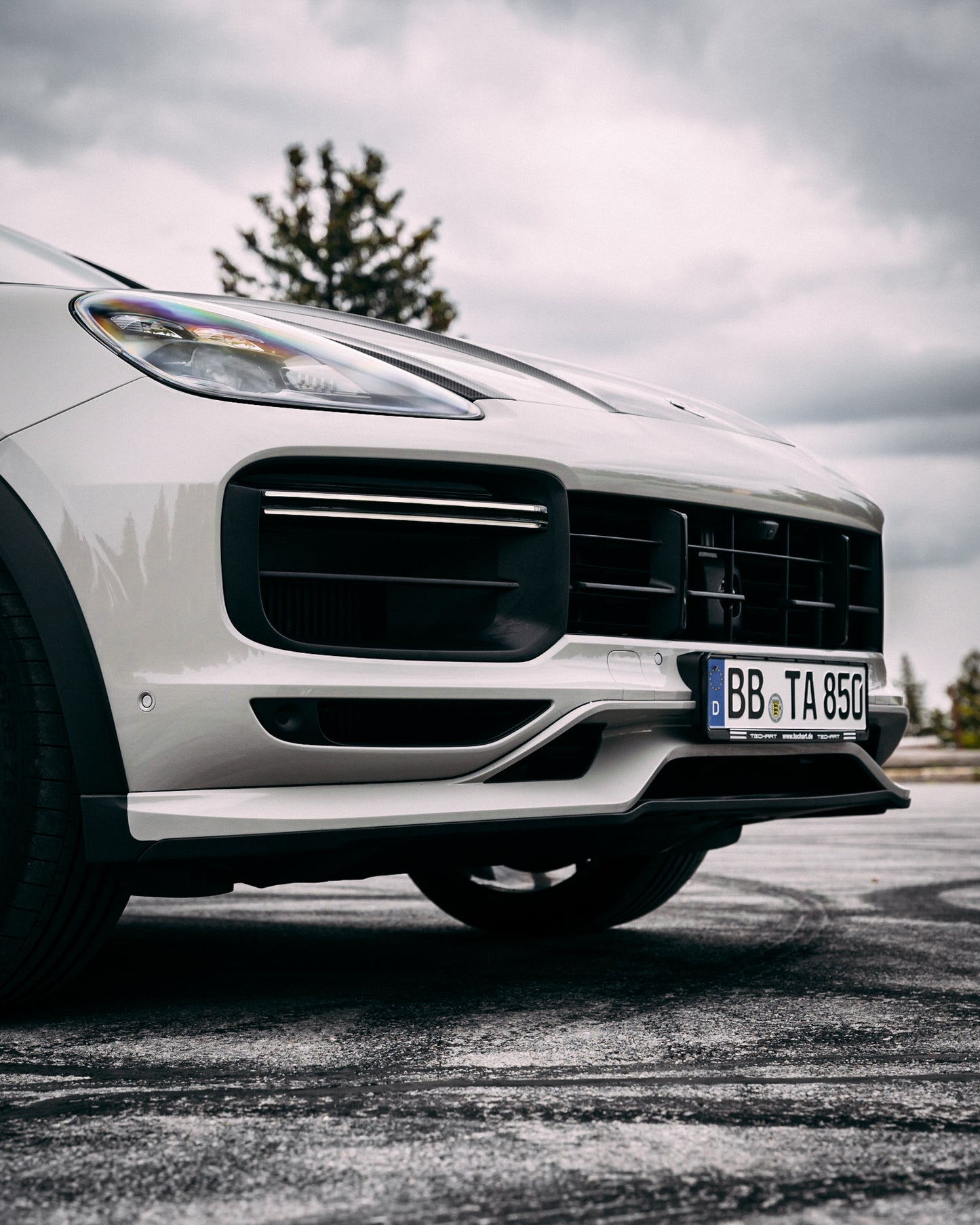 TECHART Front Spoiler I for 9YA/B (E3.1)Cayenne until MY23