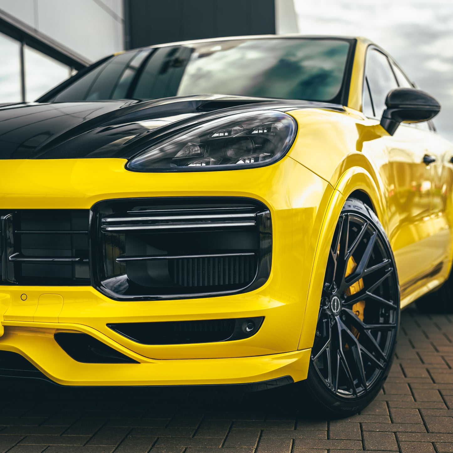 TECHART Front Spoiler I for 9YA/B (E3.1)Cayenne until MY23