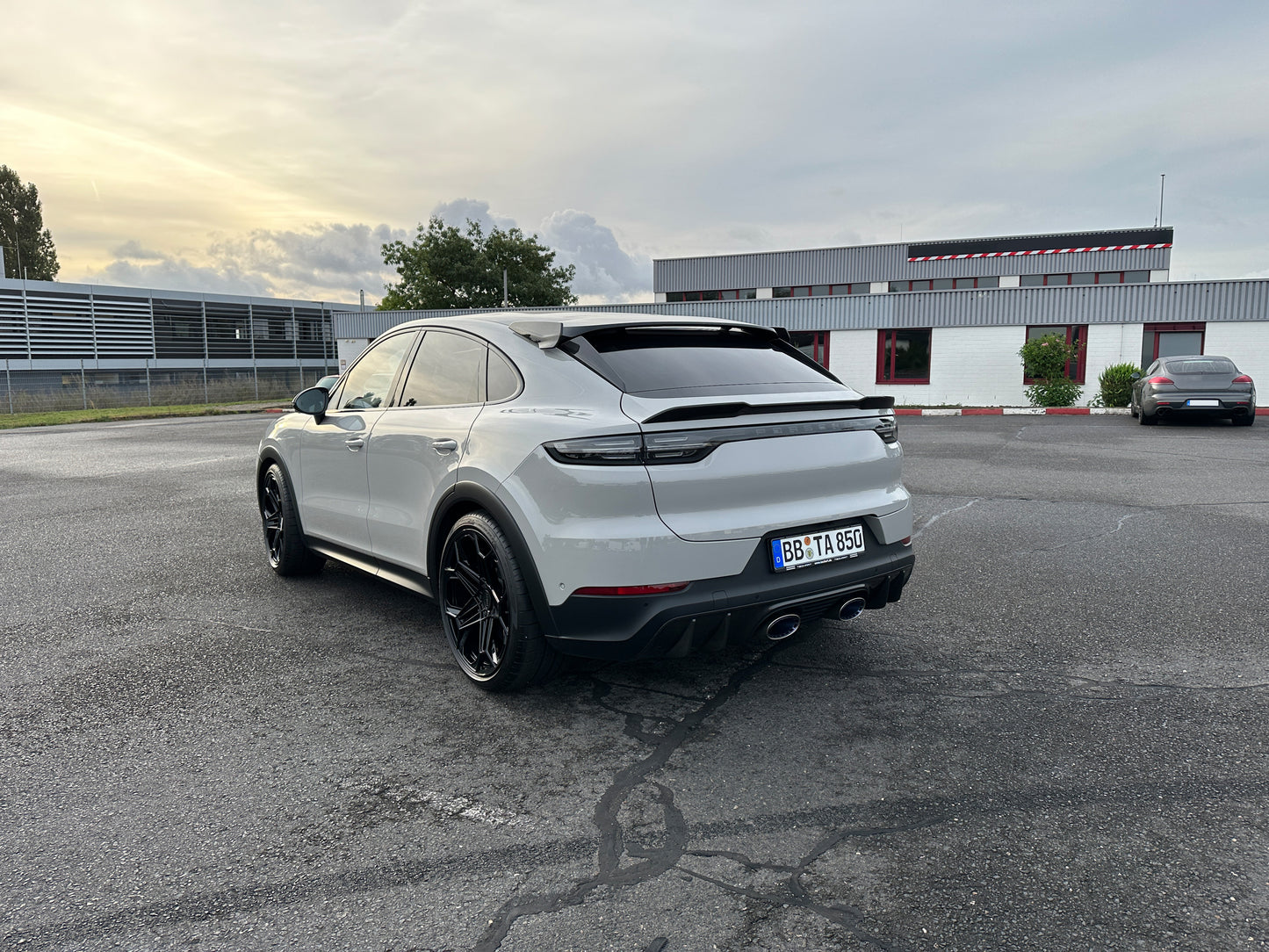 TECHART Carbon Rear Spoiler for 9YB (E3) Cayenne Coupe