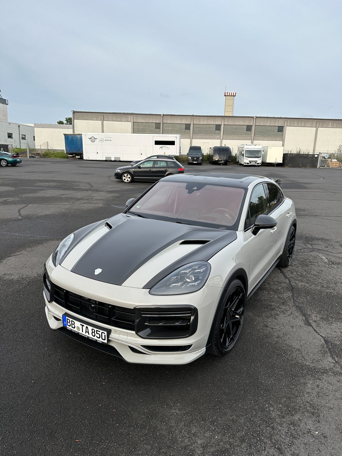 TECHART Carbon Aero Hood for 9YA/B (E3.1)Cayenne until MY23