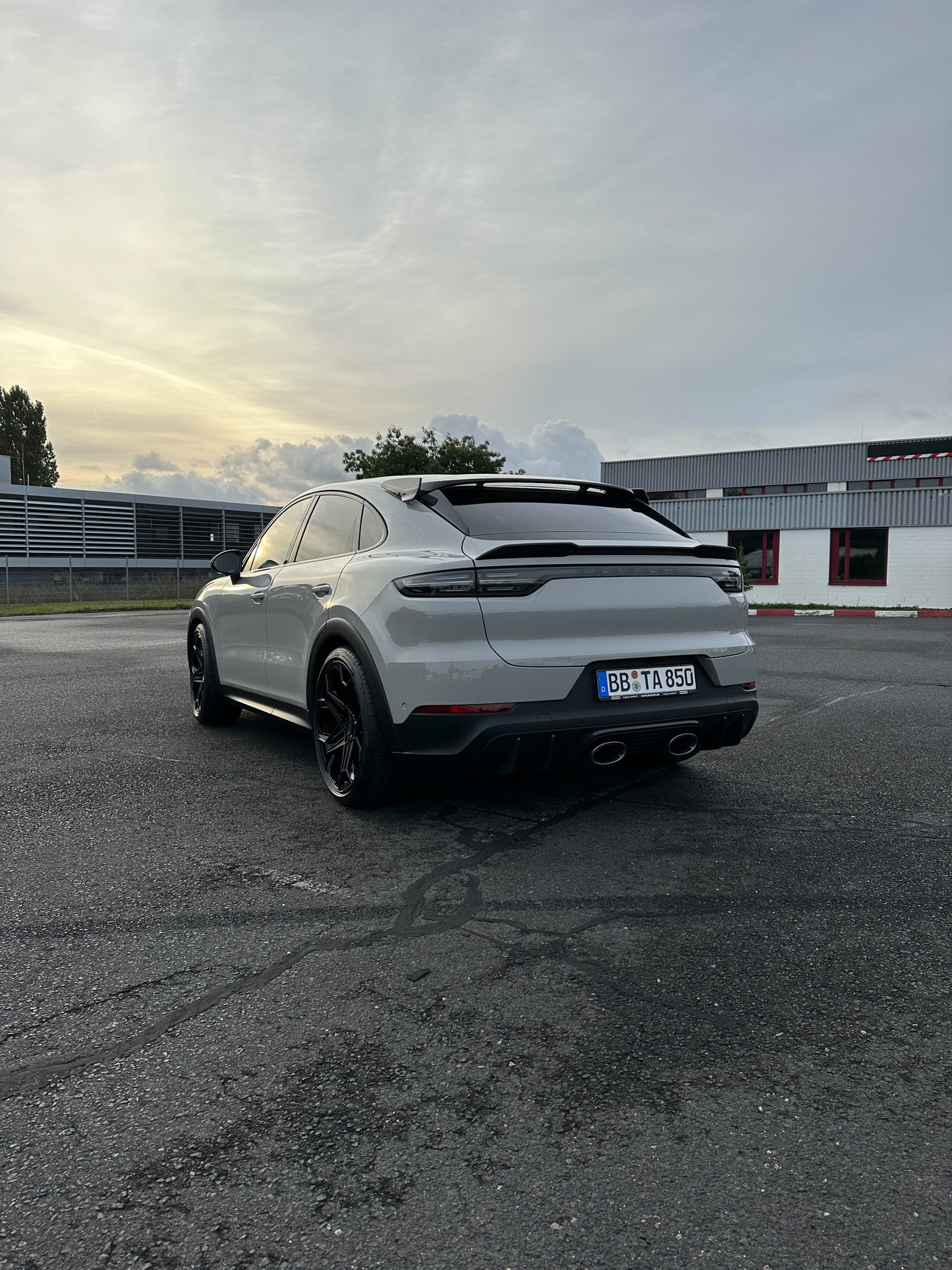 TECHART Carbon Rear Spoiler for 9YB (E3) Cayenne Coupe