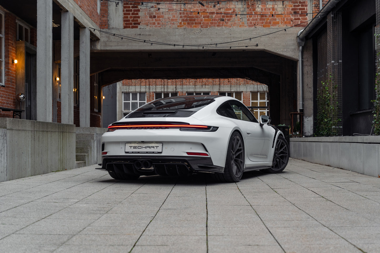 TECHART Rear Apron panel, lower part for 992 GT3