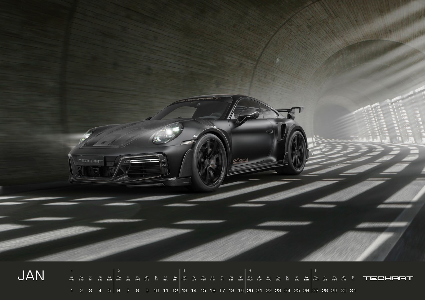 2025 TECHART Calendar