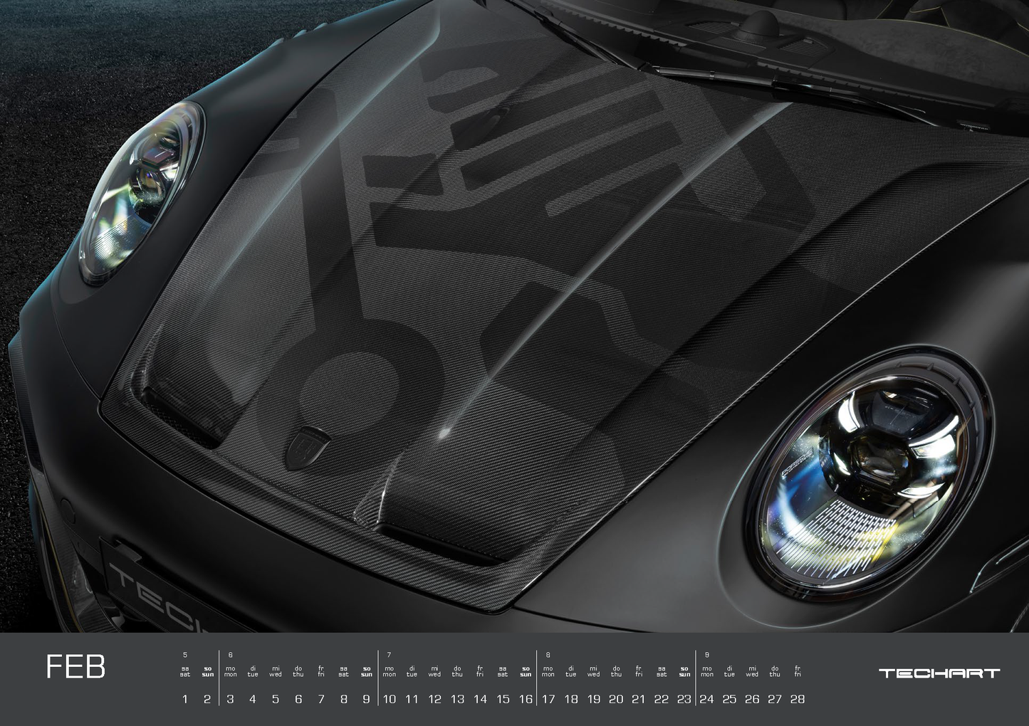 2025 TECHART Calendar