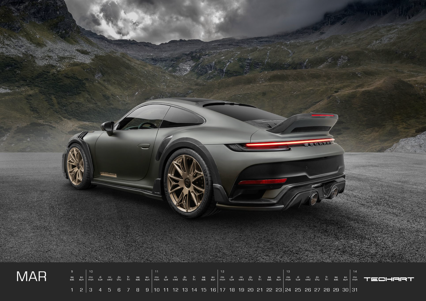 2025 TECHART Calendar