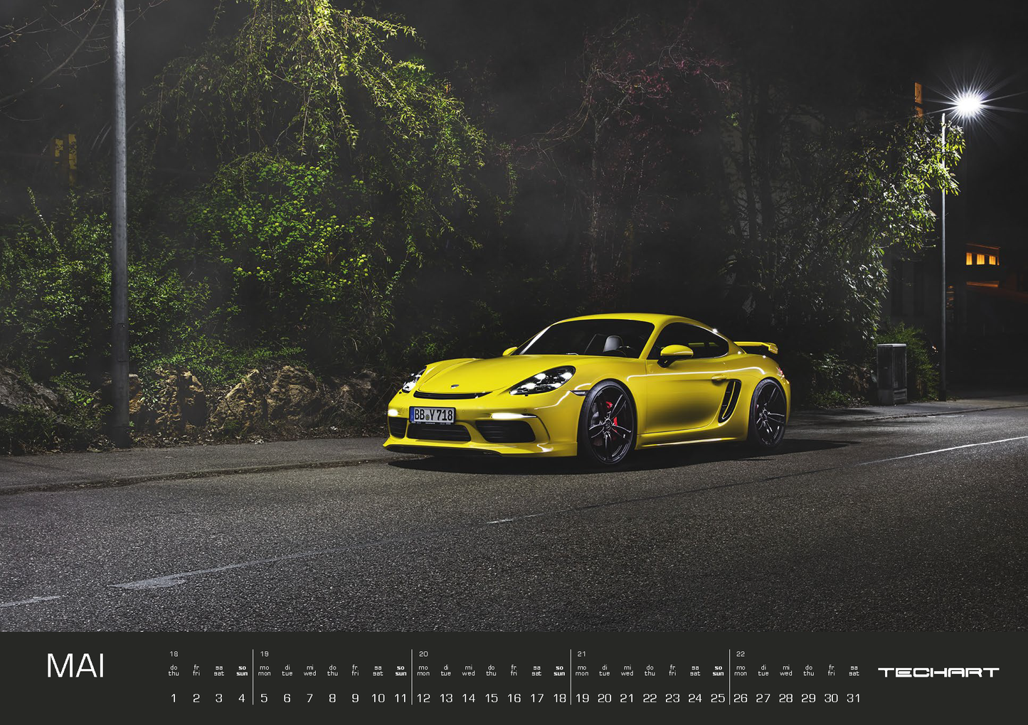 2025 TECHART Calendar