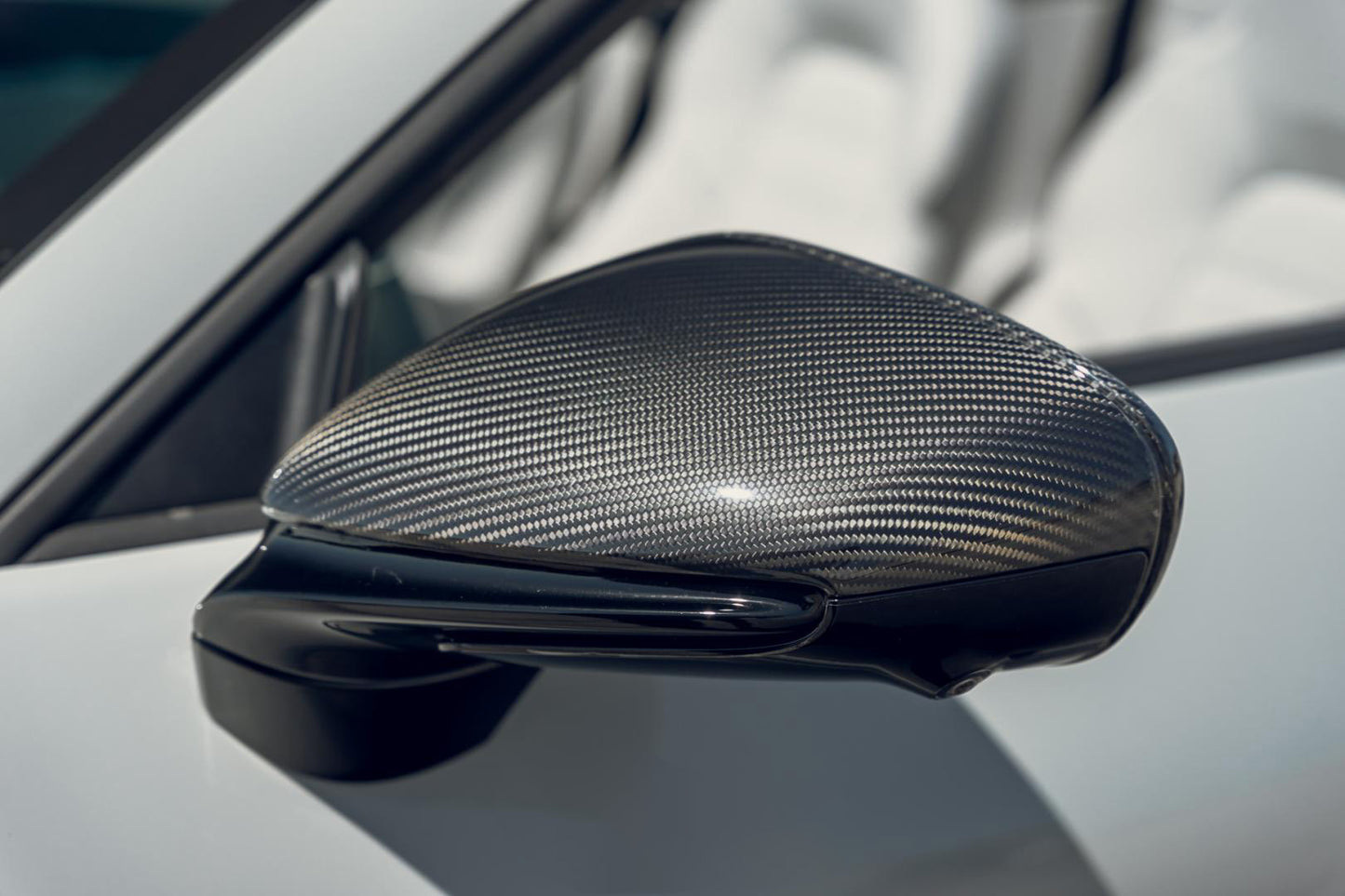 TECHART Carbon Side Mirror Trims for 992