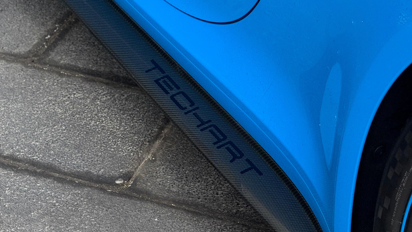 TECHART Carbon Side Skirts for 992 GT3 and Carrera