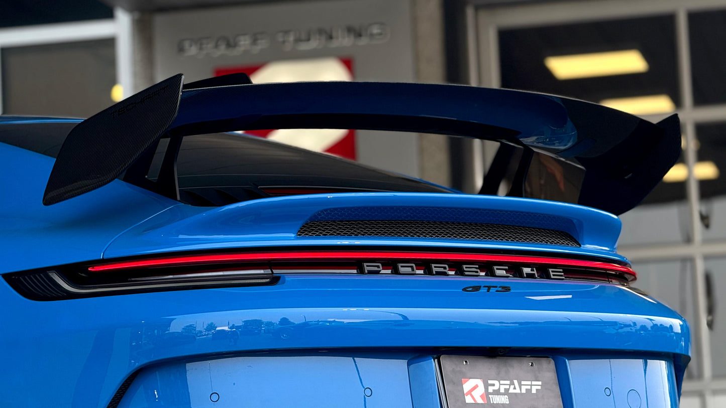 TECHART Rear Spoiler Wing End Plates L/R for 992 GT3