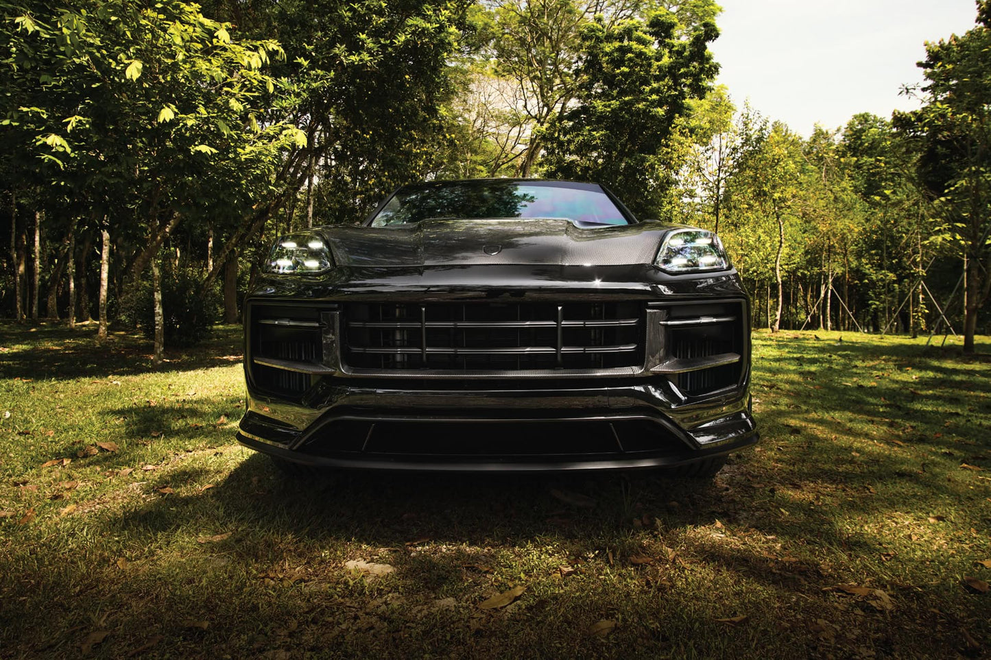 TECHART Carbon Front Grille for E3.2 Cayenne all Sport Design / Turbo from MY24