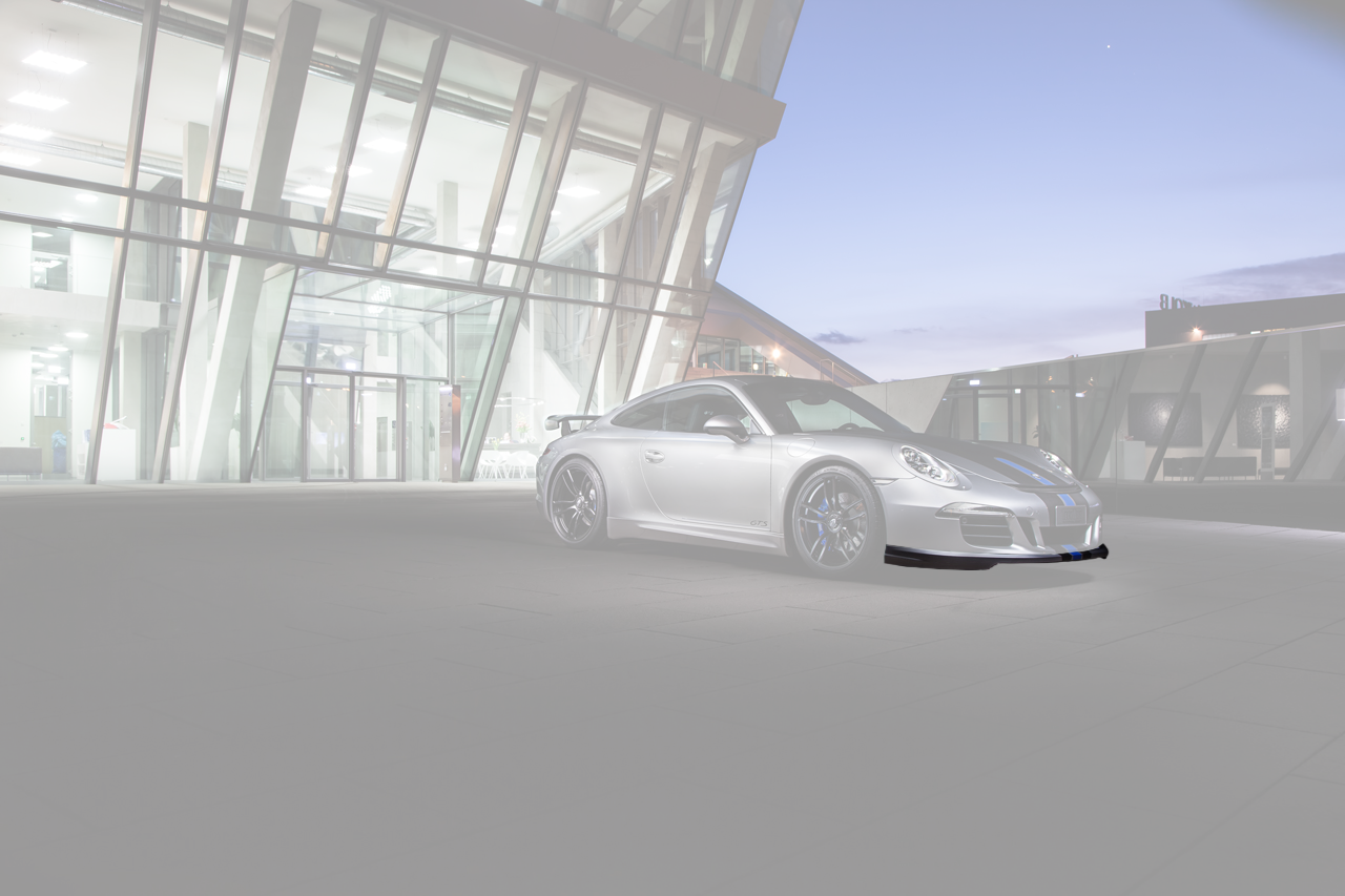 TECHART Front Spoiler I for 991.1 GTS & Sport Design up to MY16