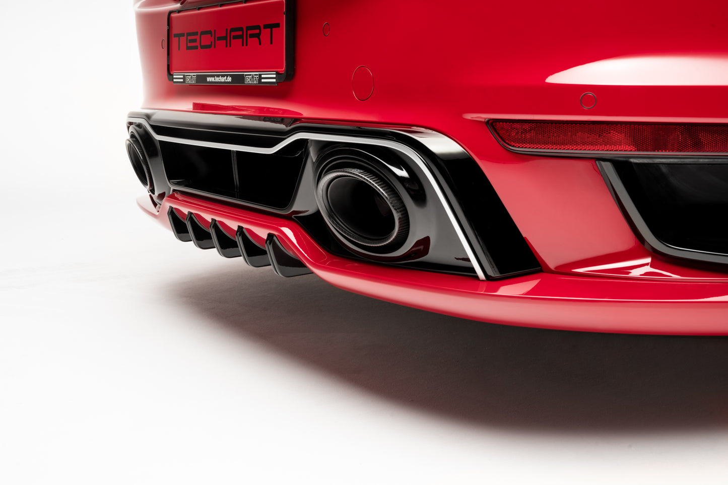 TECHART Carbon Tail Pipe Kit  for 992  with Sport Exhaust