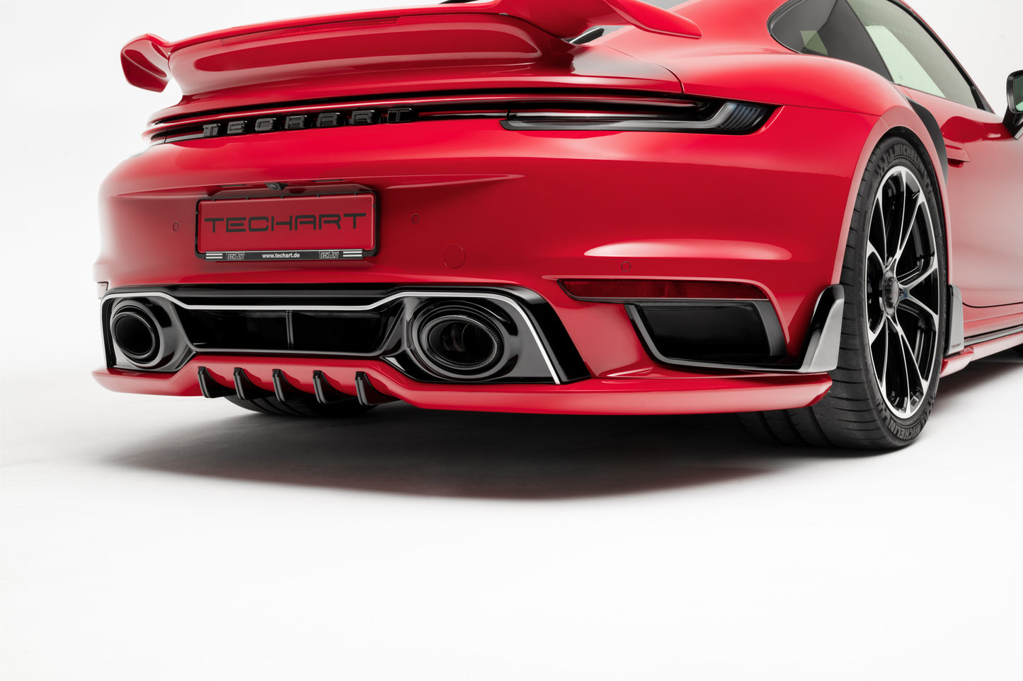 TECHART Carbon Tail Pipe Kit  for 992  with Sport Exhaust
