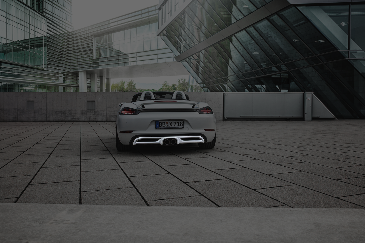 TECHART Diffusor Add-On for 718 Boxster & Cayman