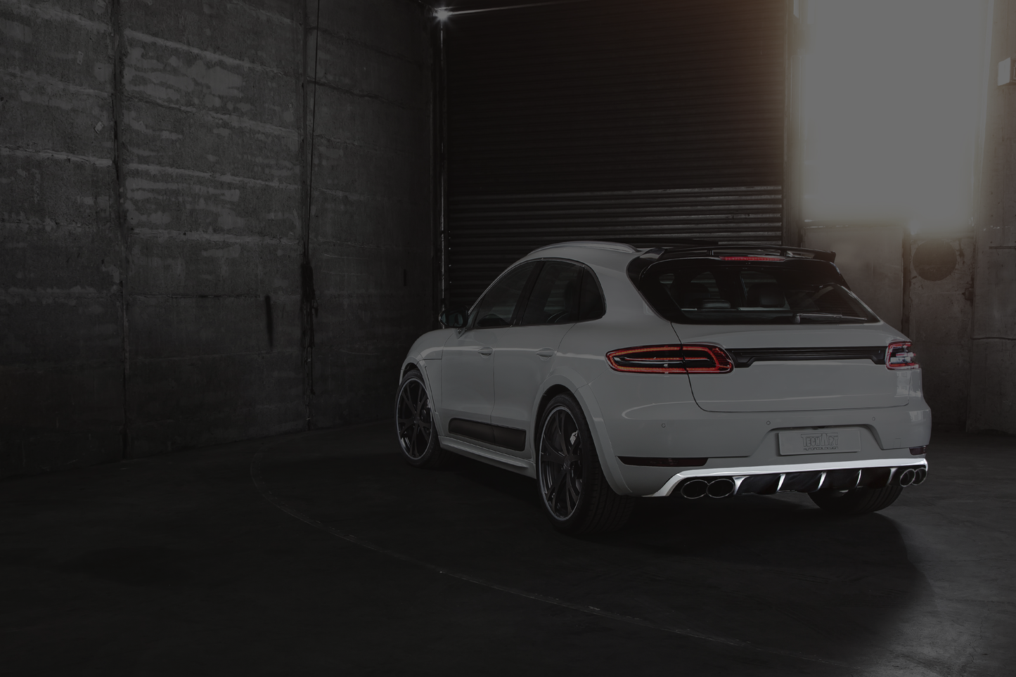 TECHART Rear Diffusor for 95B Macan