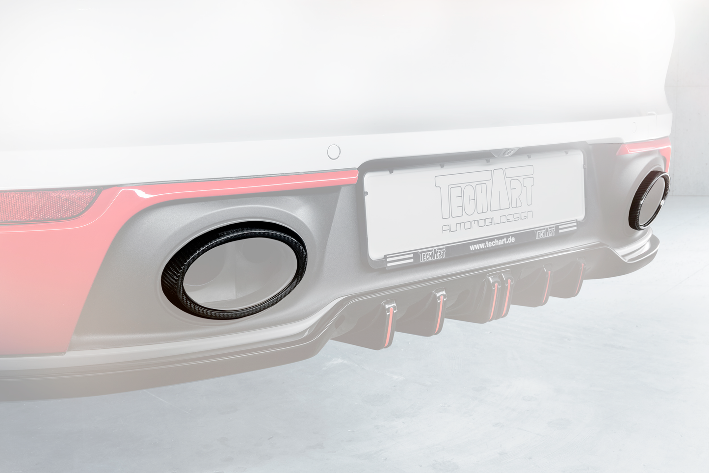 TECHART Carbon Tail Pipe Kit  for 992  with Sport Exhaust