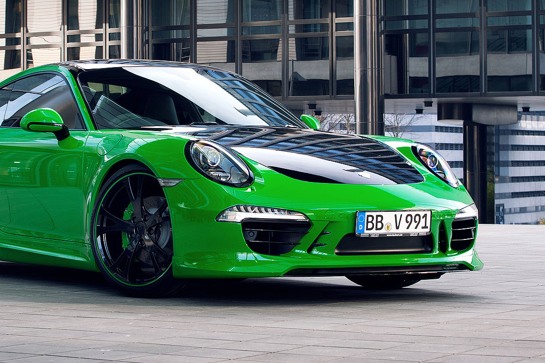 TECHART Splitter and Carrier Replacement for 991 / 981 / 718 Front Spoiler