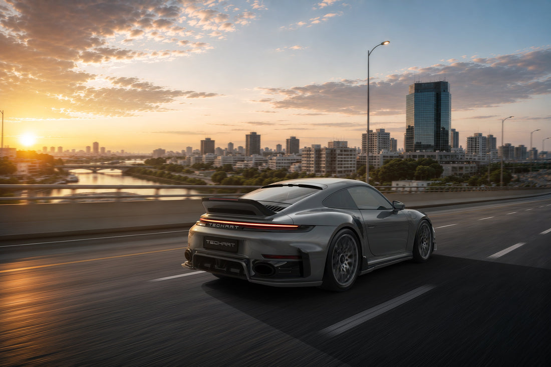 TECHART unveils its most comprehensive individualization program for the new Porsche 911 Turbo S (992.2).