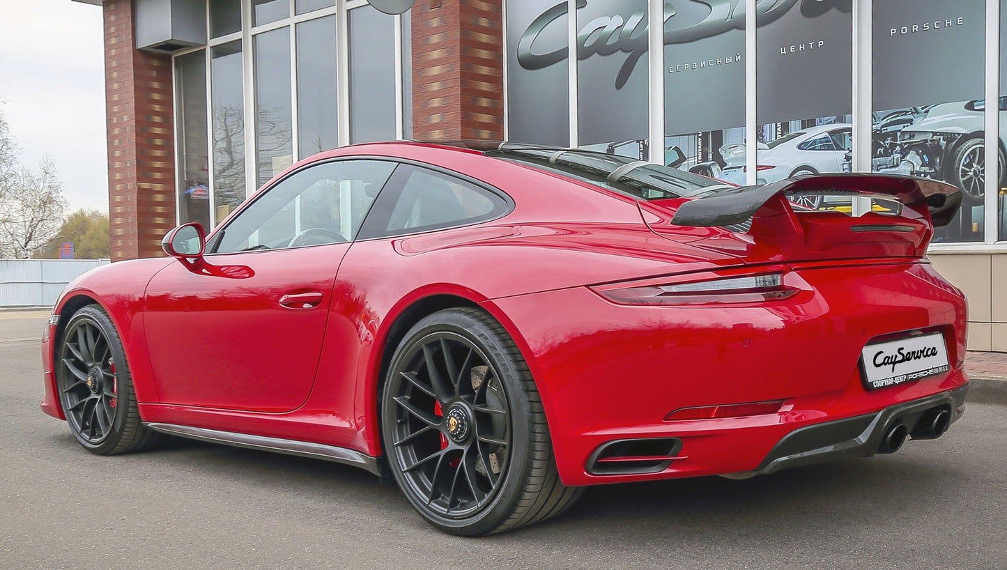 TECHART Shaft Panel with Louvers for Rear Apron for 991 Carrera from MY17