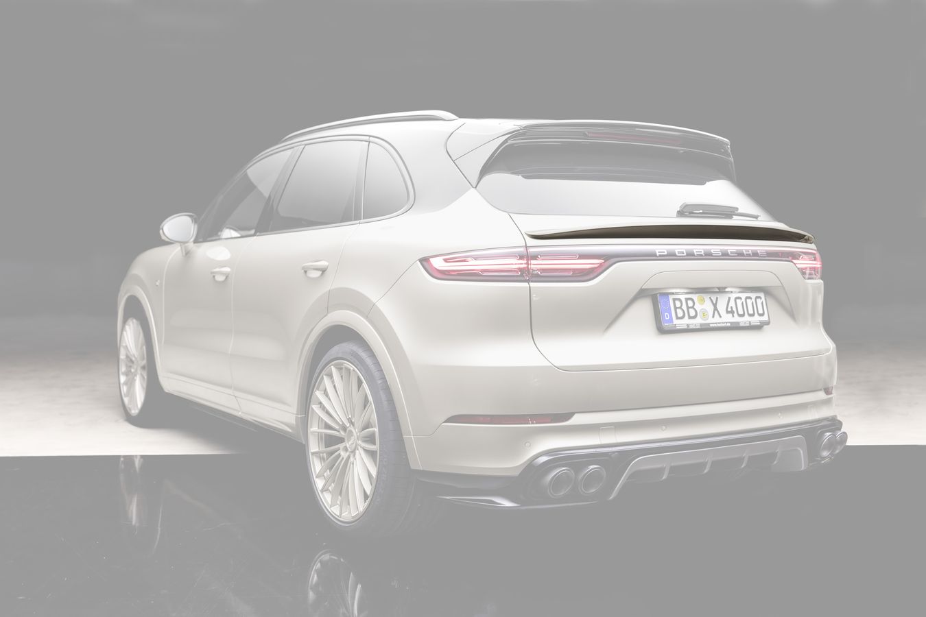 TECHART Rear Spoiler Panel for E3 (9YA) Cayenne