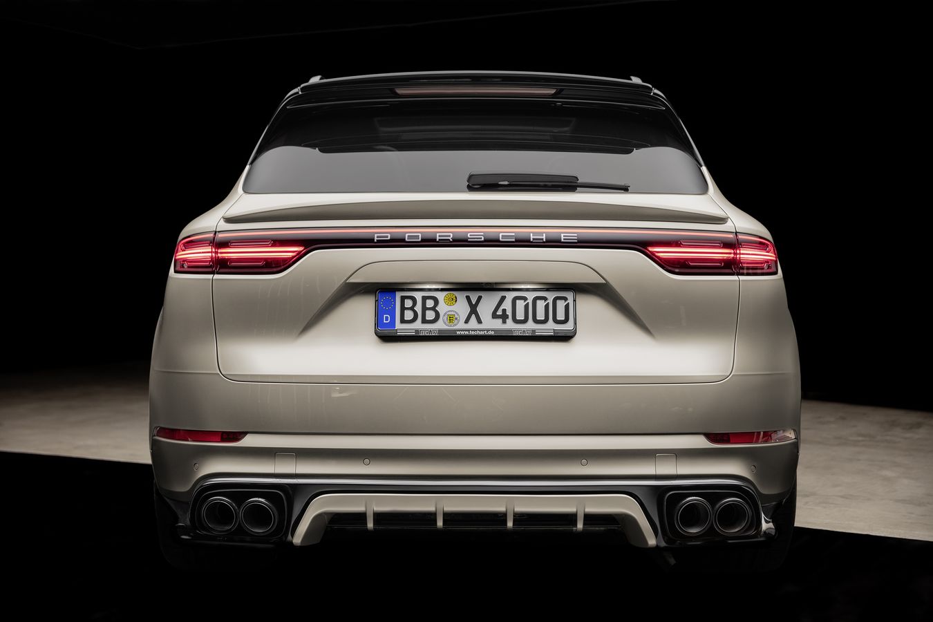 TECHART Rear Spoiler Panel for E3 (9YA) Cayenne