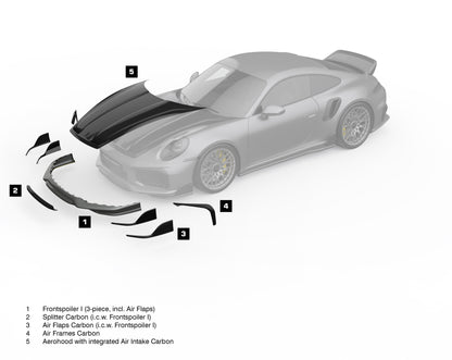 TECHART Air Frames for 992.2 Turbo(S) from MY2026