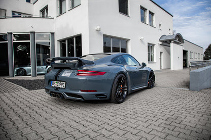 TECHART Shaft Panel with Louvers for Rear Apron for 991 Carrera from MY17