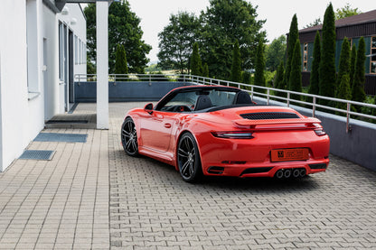 TECHART Diffusor Add-On for Rear Apron for 991 Carrera from MY17