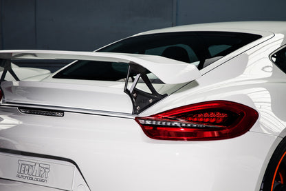 TECHART Rear Spoiler II for 981 Cayman