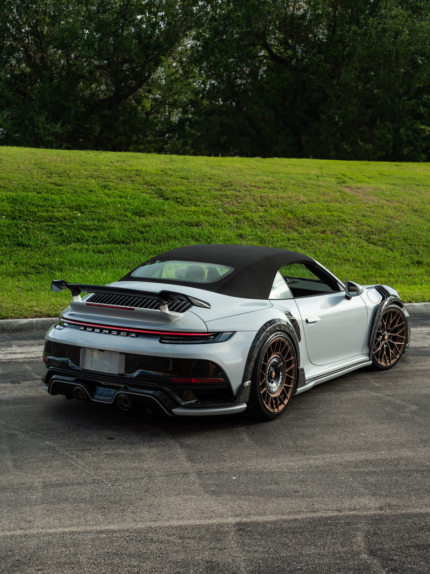 TECHART GTstreet R America 2/10 Cabrio based on 992 Turbo(S) - Wheels Boutique - Miami, FL - 2025