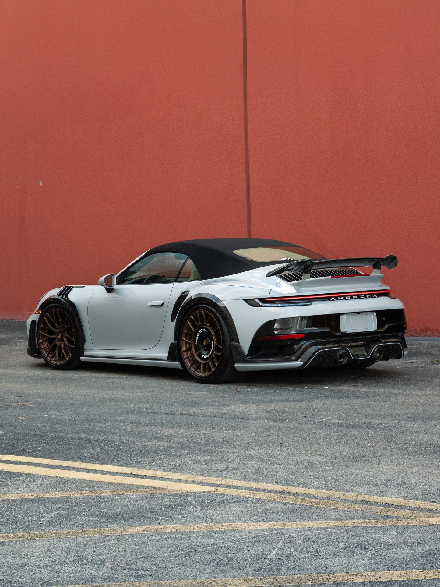 TECHART GTstreet R America 2/10 Cabrio based on 992 Turbo(S) - Wheels Boutique - Miami, FL - 2025