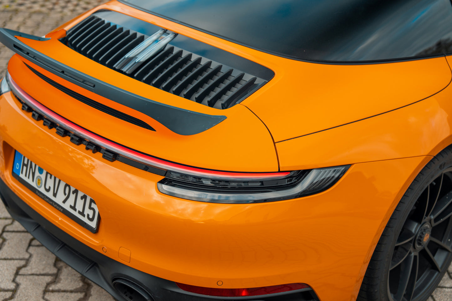 TECHART Rear Spoiler III (Ducktail) for 992 Carrera, Targa and GT3