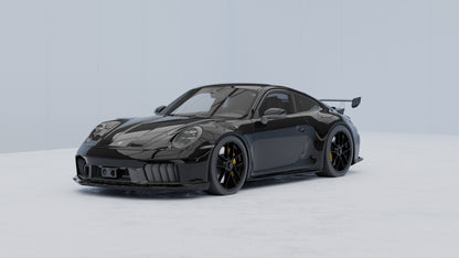 TECHART Carbon Front Spoiler for 992.2 Carrera from MY2025