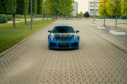 TECHART Carbon Front Spoiler for 992.2 Carrera from MY2025