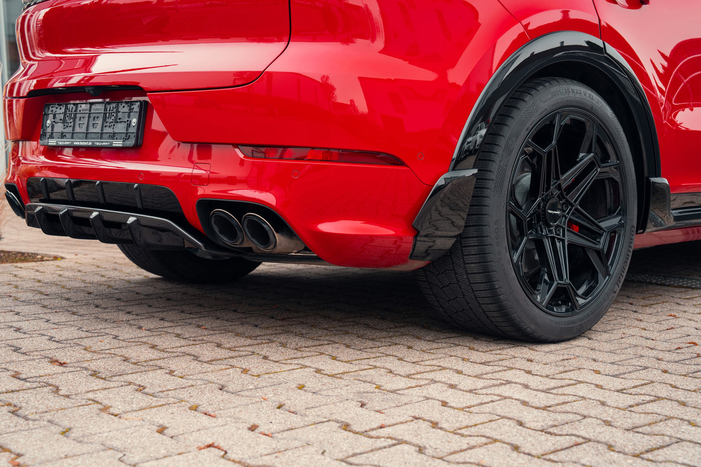 TECHART Aero Wings for E3.2 Cayenne from MY24