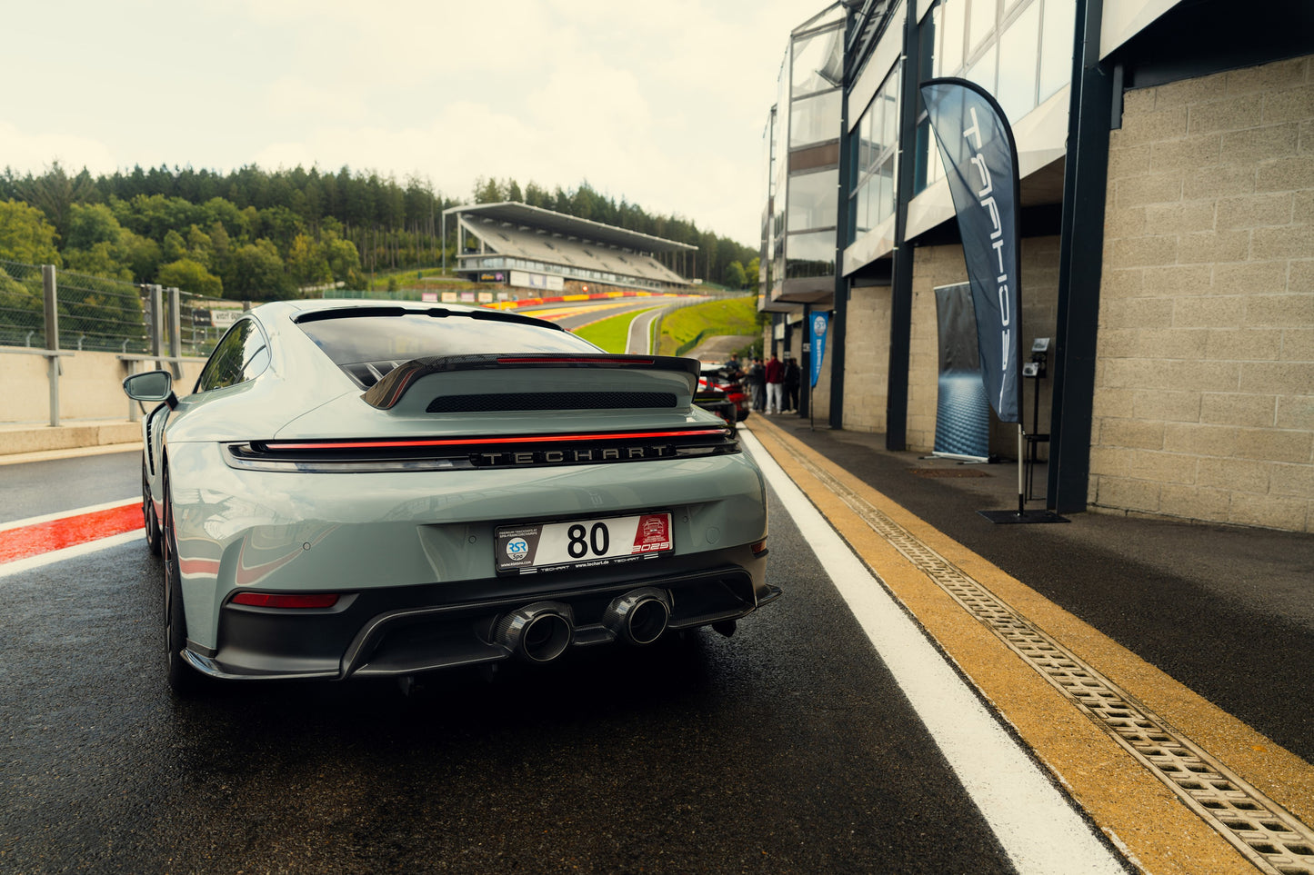 TECHART Rear Spoiler III ( Ducktail ) for 992 Coupé Carrera/ Turbo/ GT3