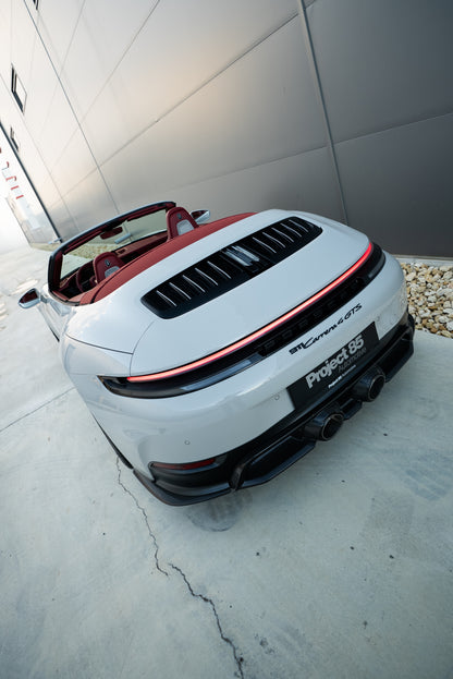 TECHART Carbon Rear Diffuser incl. Carbon Aero Wings for 992.2 Carrera / GTS from MY2025