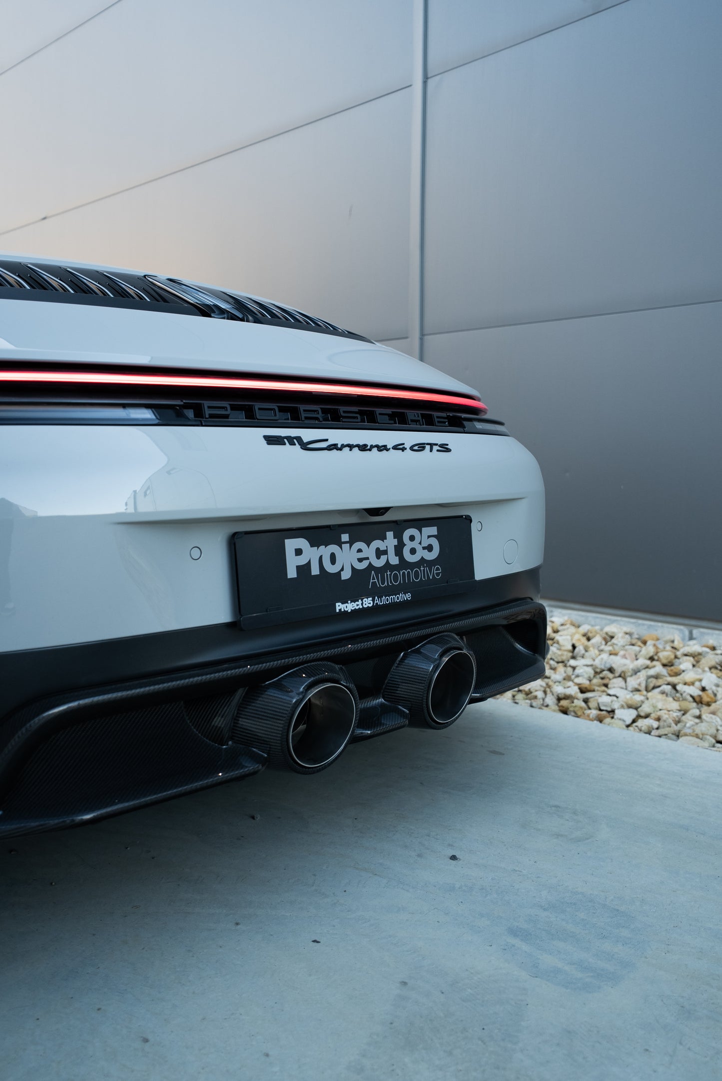 TECHART Carbon Rear Diffuser incl. Carbon Aero Wings for 992.2 Carrera / GTS from MY2025