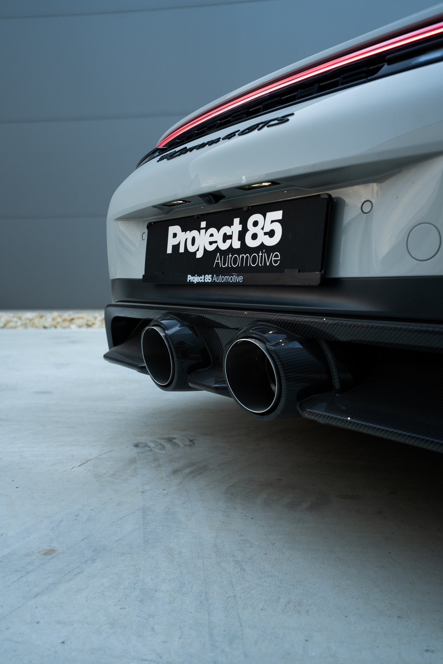 TECHART Carbon Rear Diffuser incl. Carbon Aero Wings for 992.2 Carrera / GTS from MY2025