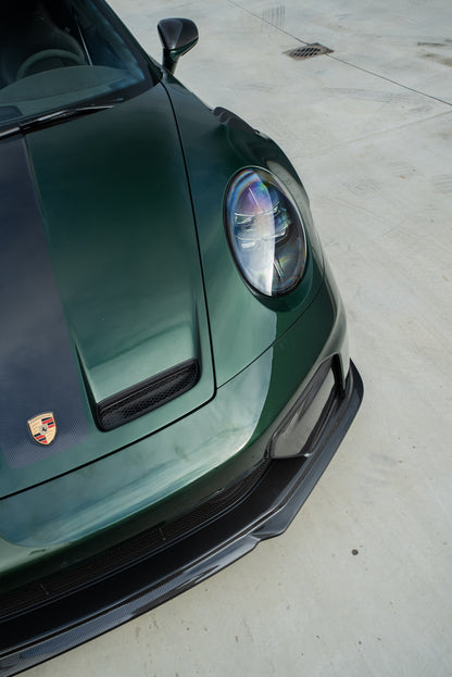 TECHART Carbon Front Intake Trims for 992.2 GT3