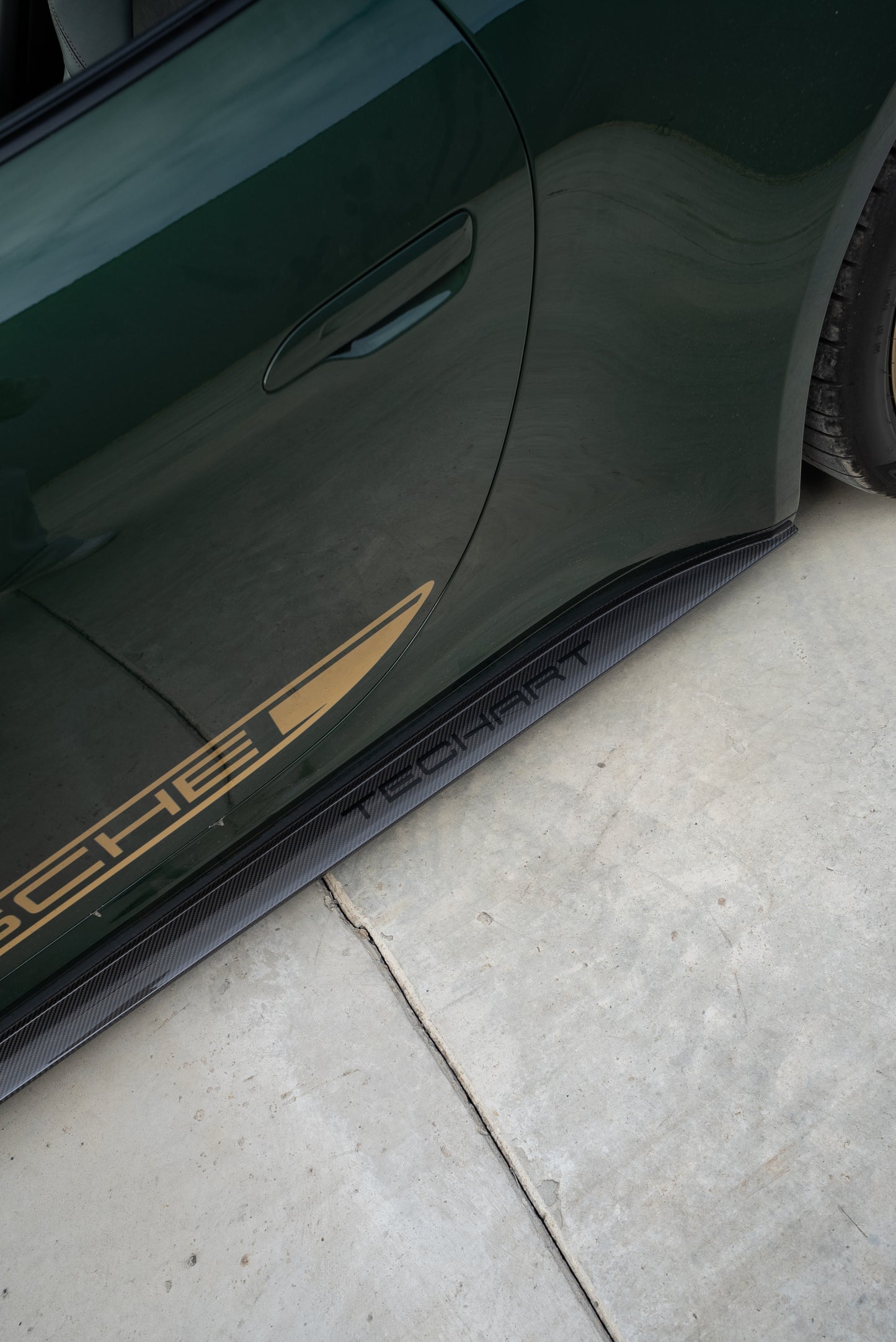 TECHART Carbon Side Skirts for 992 GT3 and Carrera