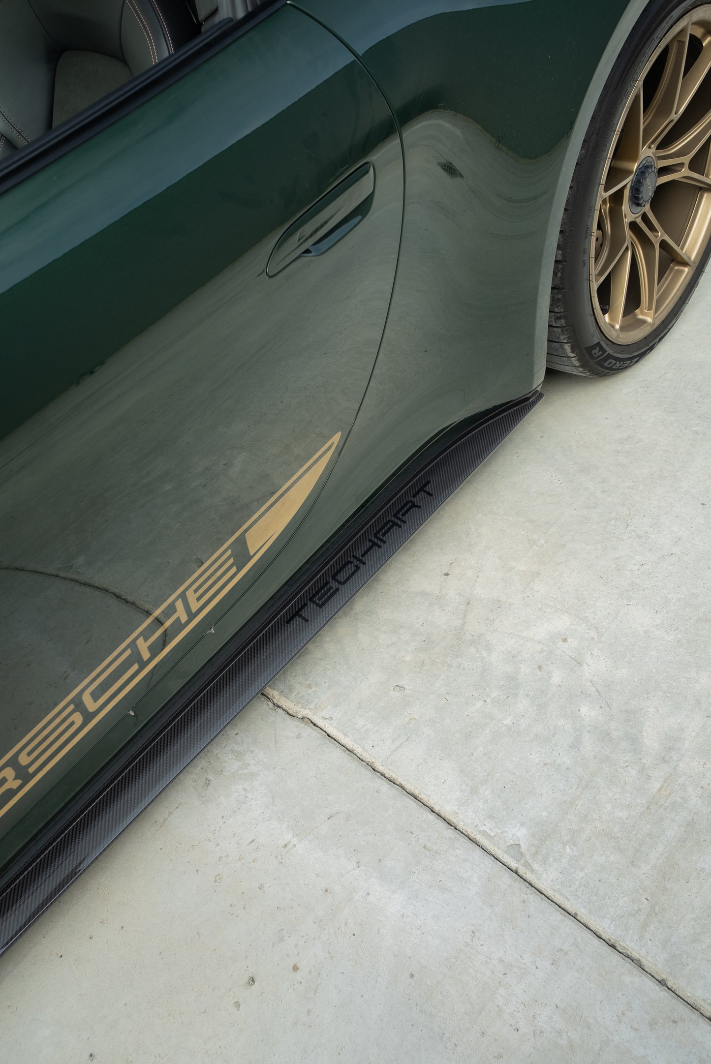 TECHART Carbon Side Skirts for 992 GT3 and Carrera