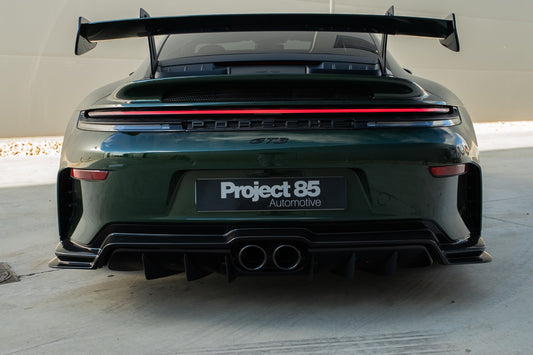 TECHART Carbon Rear Apron Lower Part for 992.2 GT3