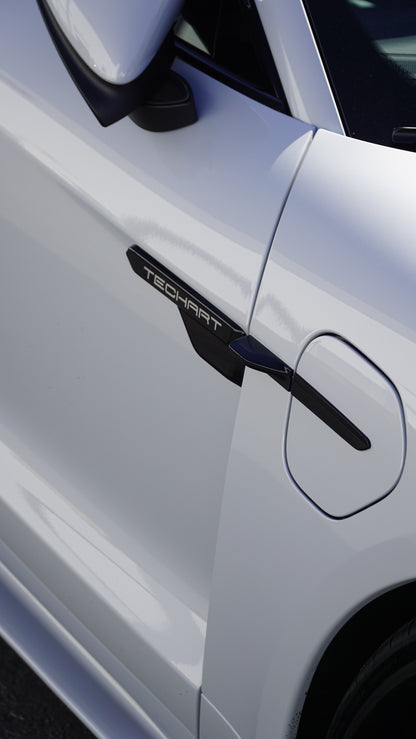TECHART Trim Cover with TECHART Logo for 9J1 Taycan