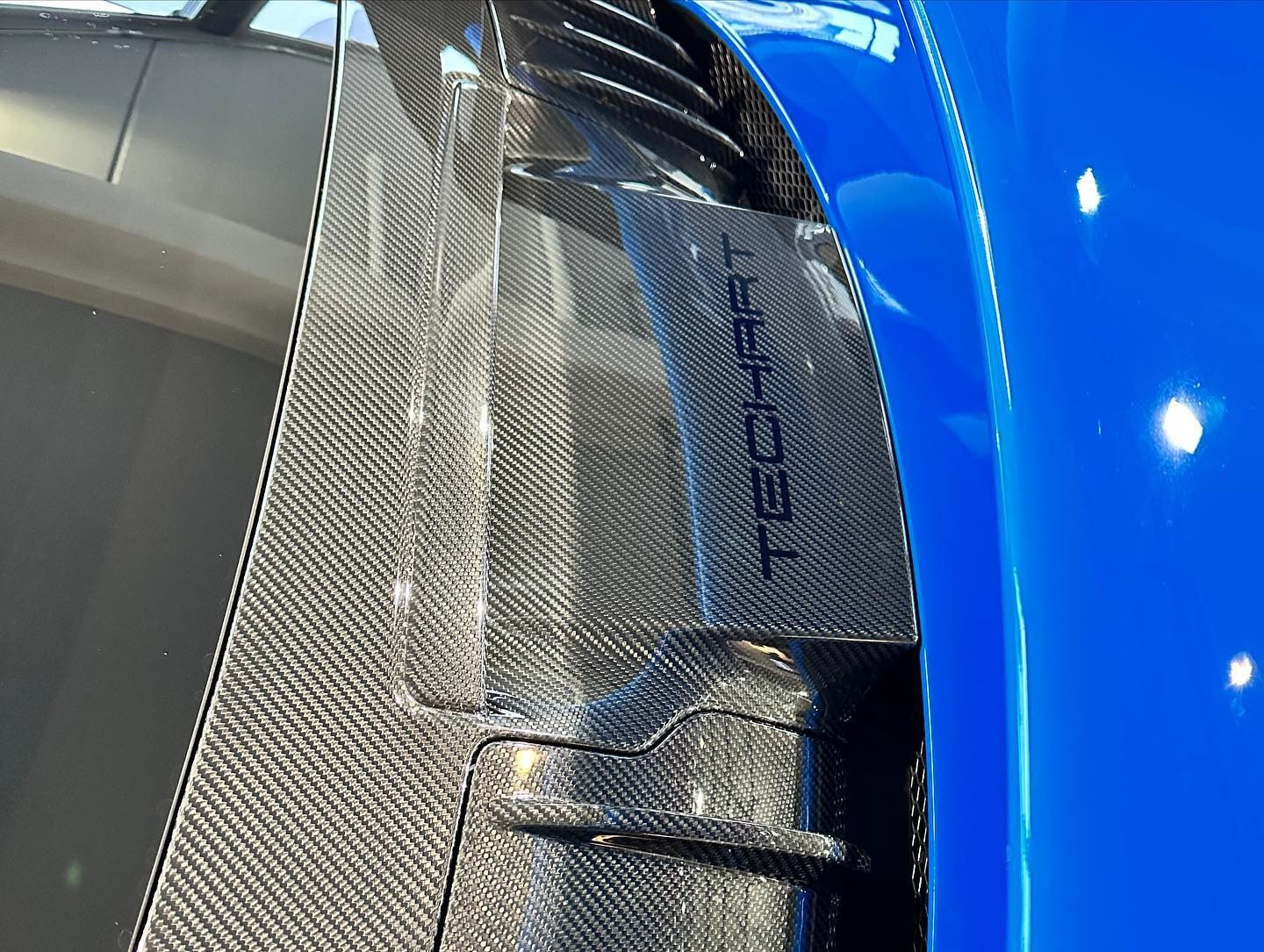Panel Air intake capot moteur carbone TECHART Porsche 992 GT3-SupRcars®