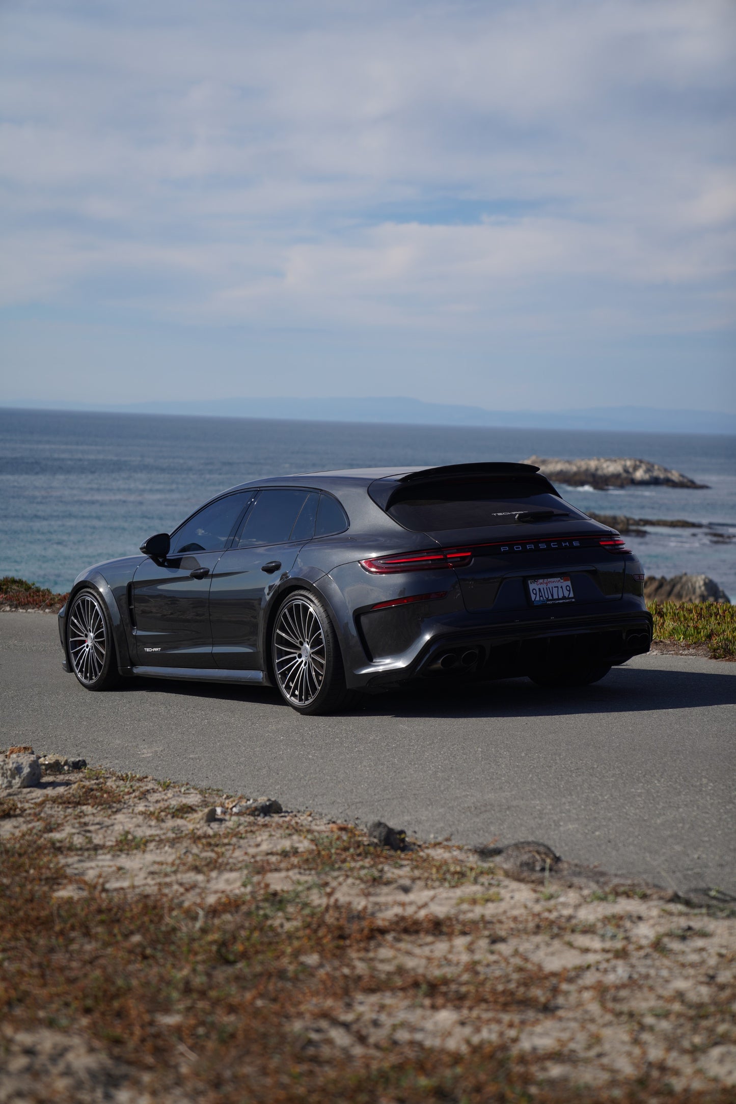 TECHART GrandGT based on 971 Panamera  - SP Motorports - MontereyCarWeek23 - Hayward, CA - 2022-2023