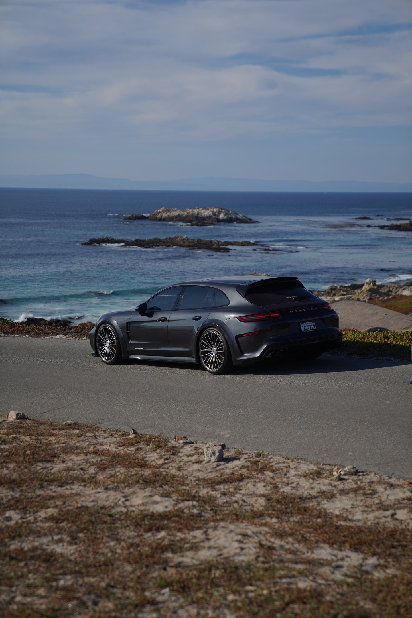 TECHART GrandGT based on 971 Panamera  - SP Motorports - MontereyCarWeek23 - Hayward, CA - 2022-2023