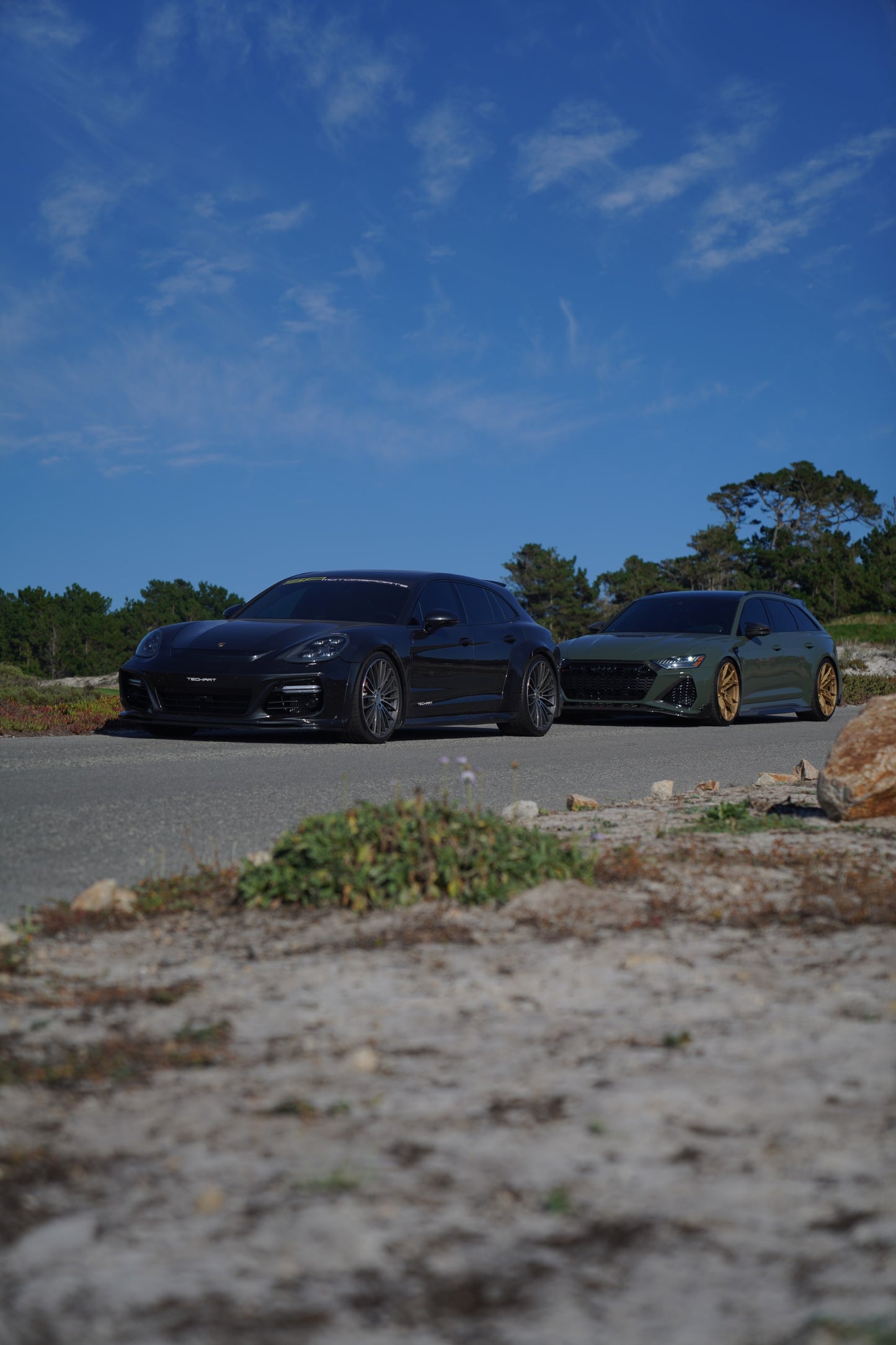TECHART GrandGT based on 971 Panamera  - SP Motorports - MontereyCarWeek23 - Hayward, CA - 2022-2023