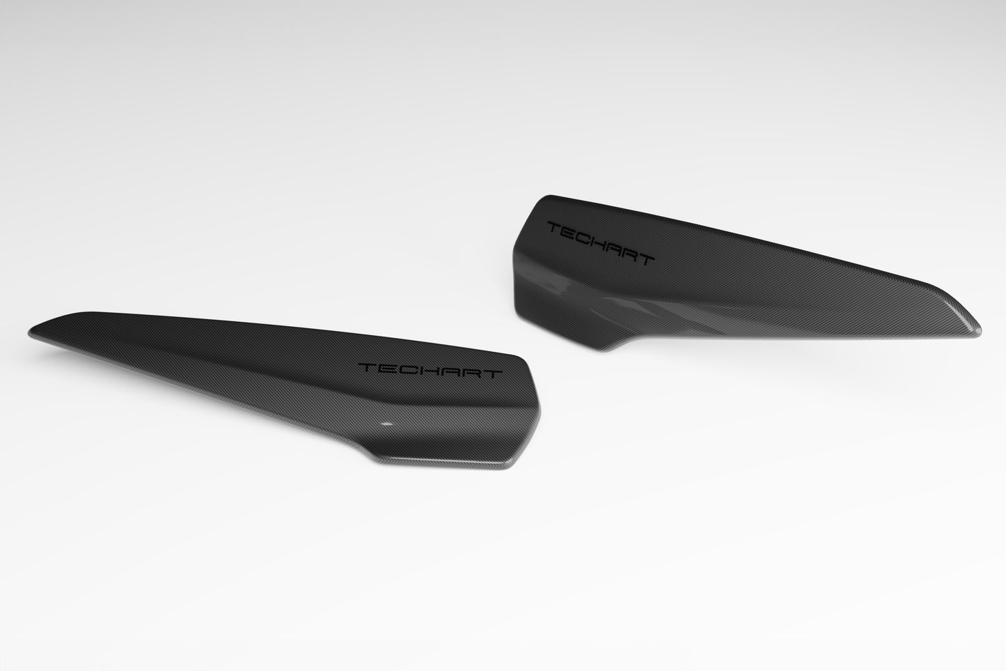 TECHART Roof Spoiler End Plates for 9YB (E3) Cayenne Coupe